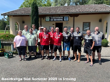 Bezirksklasse Süd Sommer 2025